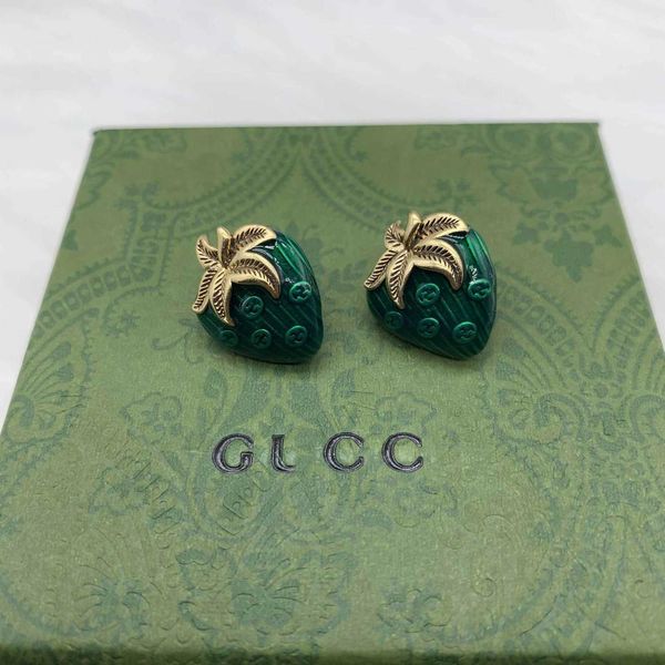2023 designer new g's earrings / gujia's new glue dropping strawberries simple earrings feminine temperament versatile lovely fash, Golden
2023 designer new g's earrings / gujia's new glue dropping strawberries simple earrings feminine temperament versatile lovely fash, Golden