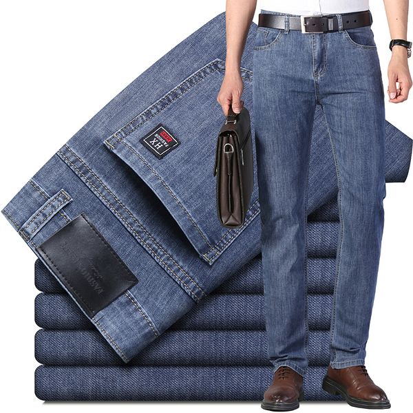 men's jeans spring autumn men's smart jeans business fashion straight regular blue stretch denim trousers classic men plus size 28
men's jeans spring autumn men's smart jeans business fashion straight regular blue stretch denim trousers classic men plus size 28