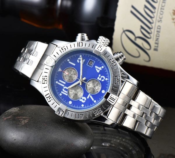 2023 fashion business chronograph dial panda eye stainless steel watch band men's quartz wrist watch watches bb001, Slivery;golden
2023 fashion business chronograph dial panda eye stainless steel watch band men's quartz wrist watch watches bb001, Slivery;golden