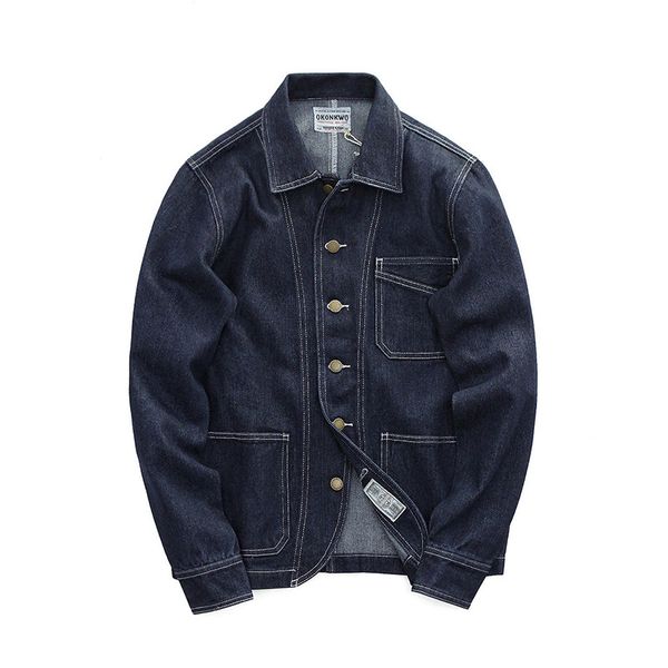 men's jackets amekaji vintage tooling jacket men autumn lapel multi-pocket striped jacket retro casual railway locomotive cardigan coat, Black;brown
men's jackets amekaji vintage tooling jacket men autumn lapel multi-pocket striped jacket retro casual railway locomotive cardigan coat, Black;brown