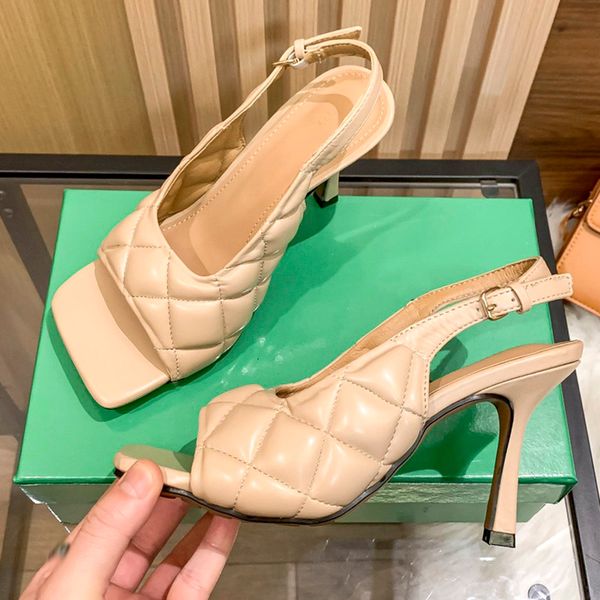 womens dress shoes designer sandals square toes stiletto heels quilted texture slingbacks adjustable ankle buckle slippers ladies for party, Black
womens dress shoes designer sandals square toes stiletto heels quilted texture slingbacks adjustable ankle buckle slippers ladies for party, Black