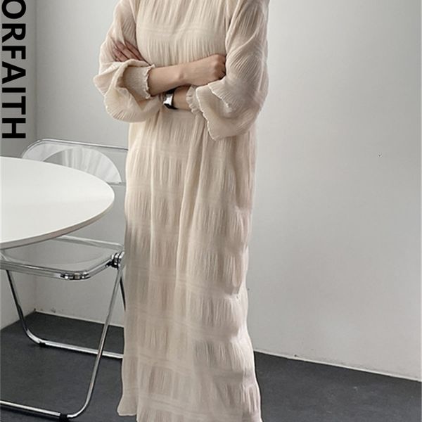 casual dresses colorfaith dr2413 gaun panjang musim semi panas wanita korea modis sifon berlipat pinggang tinggi elegan vintage 2023 baru 23, Black;gray
casual dresses colorfaith dr2413 gaun panjang musim semi panas wanita korea modis sifon berlipat pinggang tinggi elegan vintage 2023 baru 23, Black;gray