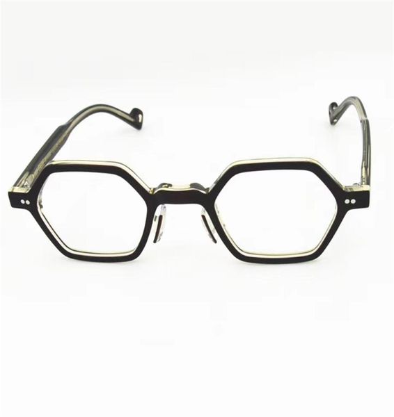 james tart 370 optical eyeglasses for retro style antiblue light lens plate hexagon full frame storage bag5268366, White;black
james tart 370 optical eyeglasses for retro style antiblue light lens plate hexagon full frame storage bag5268366, White;black