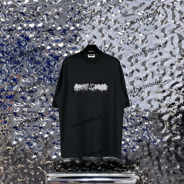xinxinbuy men designer tee t shirt 23ss paris graffiti letter short sleeve cotton women black white blue gray khaki m-3xl, Black;brown
xinxinbuy men designer tee t shirt 23ss paris graffiti letter short sleeve cotton women black white blue gray khaki m-3xl, Black;brown