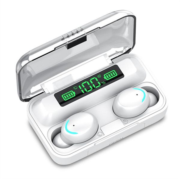 f9-5c tws bluetooth earphone wireless earbuds in ear stereo noise cancelling sports 2200mah charging box headsets with microphone fone headp
f9-5c tws bluetooth earphone wireless earbuds in ear stereo noise cancelling sports 2200mah charging box headsets with microphone fone headp