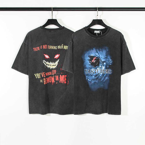 vintage american fashion label high street bieber disturbed band flame poison washed old t-shirt, White;black
vintage american fashion label high street bieber disturbed band flame poison washed old t-shirt, White;black