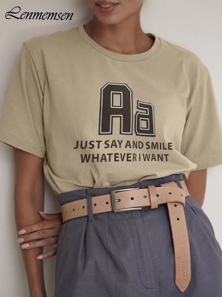 womens tshirt lenmemsen oversized cotton t shirts women summer short sleeve 3d letter printed tees female casual loose high street basic 23, White
womens tshirt lenmemsen oversized cotton t shirts women summer short sleeve 3d letter printed tees female casual loose high street basic 23, White