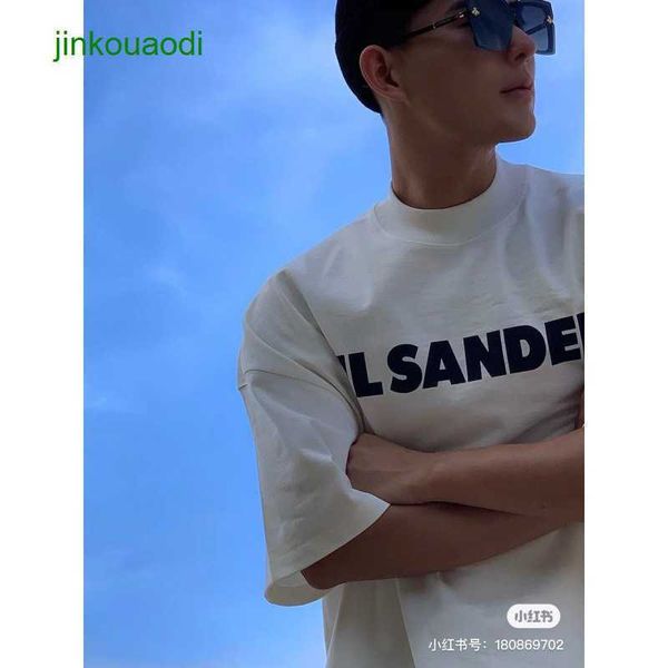 jier sanders t shirt 23 spring and summer new leisure fashion simple letter printing loose slim men women same style couple 28sh, White
jier sanders t shirt 23 spring and summer new leisure fashion simple letter printing loose slim men women same style couple 28sh, White