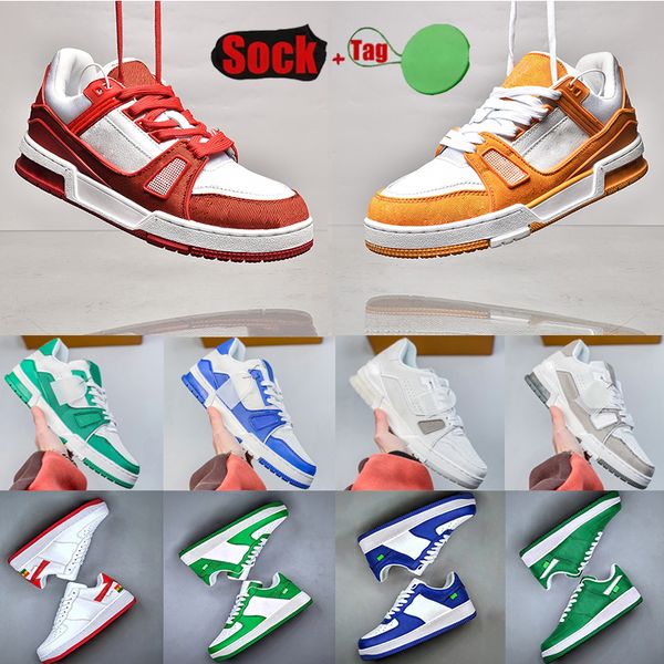 casual men women luxury trainers shoes lvmh sneakers designer intage embossed bright white natural green cream black burgundy purple leather
casual men women luxury trainers shoes lvmh sneakers designer intage embossed bright white natural green cream black burgundy purple leather