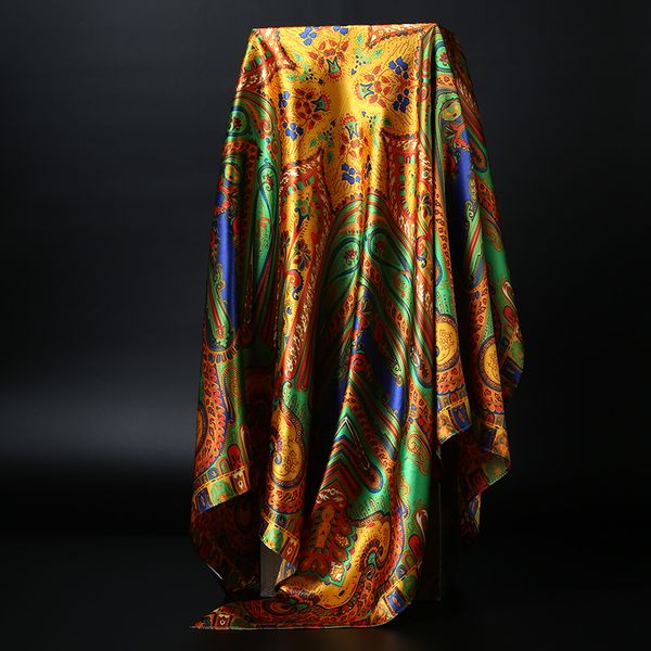 scarves fashion hijab scarf for women silk satin print kerchief head scarfs female 90cm90cm square shawls wraps neck scarves for ladies 2303, Blue;gray
scarves fashion hijab scarf for women silk satin print kerchief head scarfs female 90cm90cm square shawls wraps neck scarves for ladies 2303, Blue;gray