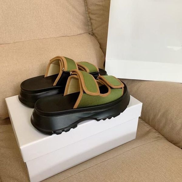 slippers dames slipper for sale women designers cowhide bottom of the thick increased 3cm waterproof foam non-slip soles hook and loop faste, Black
slippers dames slipper for sale women designers cowhide bottom of the thick increased 3cm waterproof foam non-slip soles hook and loop faste, Black