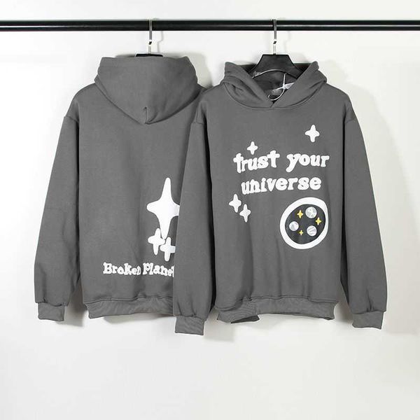 american high street fashion brand broken believes in your cosmic foam graffiti sweater loose couple hoodie, Black
american high street fashion brand broken believes in your cosmic foam graffiti sweater loose couple hoodie, Black