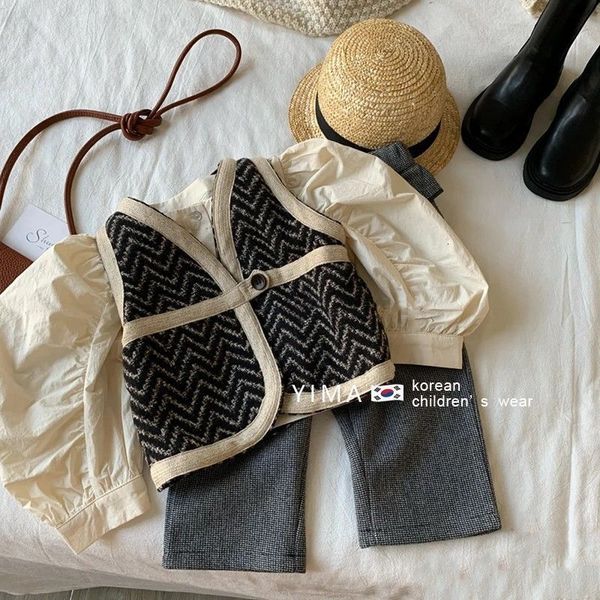 waistcoat spring and autumn children's wear girl's small fashion suit baby shirt vest two piece set winter coat 230329, Camo
waistcoat spring and autumn children's wear girl's small fashion suit baby shirt vest two piece set winter coat 230329, Camo