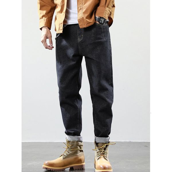 men's jeans men's clothing autumn vintage high street navy blue/black jeans straight cylinder stretch loose women's wide leg
men's jeans men's clothing autumn vintage high street navy blue/black jeans straight cylinder stretch loose women's wide leg