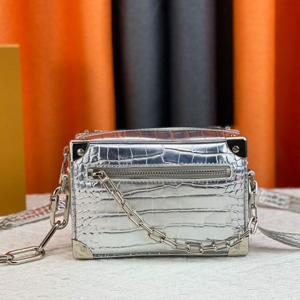 trunk box crossbody bag mini soft messenger bags alligator clutch women handbag fashion shoulder wallets sliver letters zipper hardware adju
trunk box crossbody bag mini soft messenger bags alligator clutch women handbag fashion shoulder wallets sliver letters zipper hardware adju