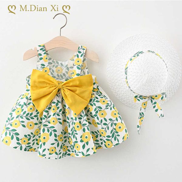 girl's dresses baby girls breathable cotton summer casual clothing set sleeveless floral dress hat set for children baby girl 6month-3y, Red;yellow
girl's dresses baby girls breathable cotton summer casual clothing set sleeveless floral dress hat set for children baby girl 6month-3y, Red;yellow