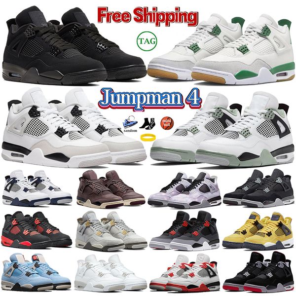 4 jumpman 4s basketball shoes men black cat sb pine green seafoam military black sport trainer designer craft pn dust university blue mens w
4 jumpman 4s basketball shoes men black cat sb pine green seafoam military black sport trainer designer craft pn dust university blue mens w