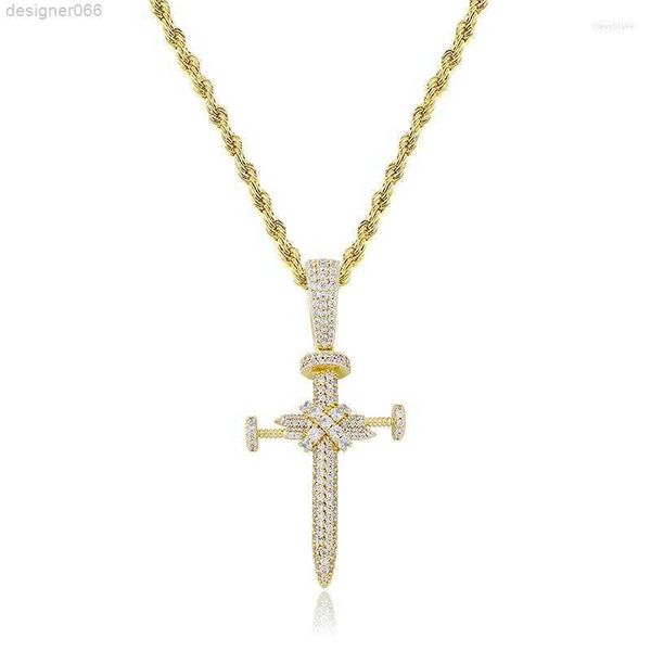 pendant necklaces hip hop jewelry 18k gold plating cross pendent iced out cubic zirconia necklace, Silver
pendant necklaces hip hop jewelry 18k gold plating cross pendent iced out cubic zirconia necklace, Silver
