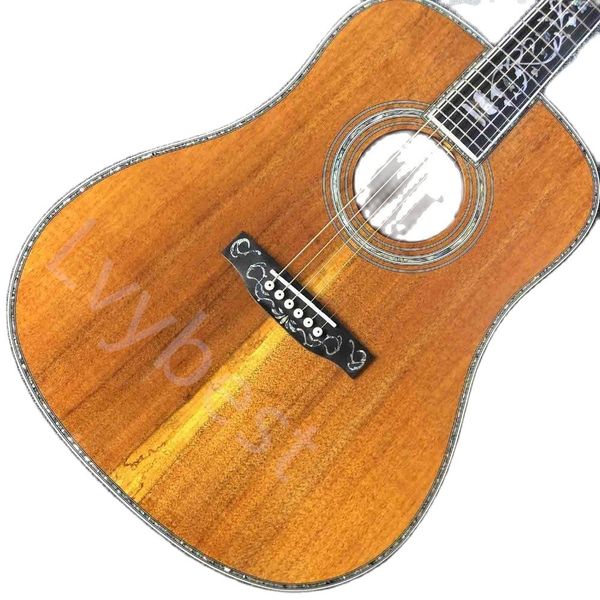 lvycustom deluxe solid koa abalone binding ebony fingerboard koa wood back side life tree inlay acoustic guitar
lvycustom deluxe solid koa abalone binding ebony fingerboard koa wood back side life tree inlay acoustic guitar