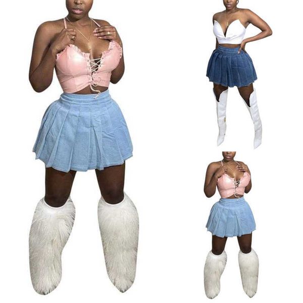 women clothing dresses fashion casual denim pleated skirt plus size 3xl designer women short skirts
women clothing dresses fashion casual denim pleated skirt plus size 3xl designer women short skirts