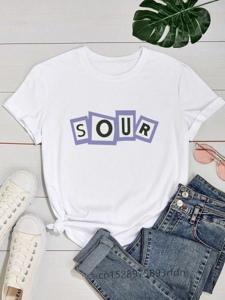 womens tshirt olivia rodrigo sour women funny print ladies tshirt girl y2k basis ocollar white shirt short 230328
womens tshirt olivia rodrigo sour women funny print ladies tshirt girl y2k basis ocollar white shirt short 230328