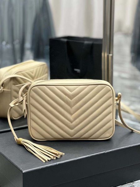 imported cowhide camera bag crossbody shoulder bag.
