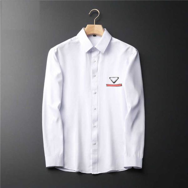 prad luxurys designers dress shirt menswear fashion society black men solid color business casual mens long sleeve -3xl#89, White;black
prad luxurys designers dress shirt menswear fashion society black men solid color business casual mens long sleeve -3xl#89, White;black