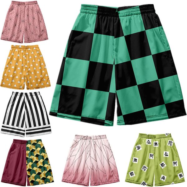 men's shorts beach shorts with pocket men demon slayer costume kamado tanjirou anime harajuku jogging pants quick dry shorts 230329, White;black
men's shorts beach shorts with pocket men demon slayer costume kamado tanjirou anime harajuku jogging pants quick dry shorts 230329, White;black