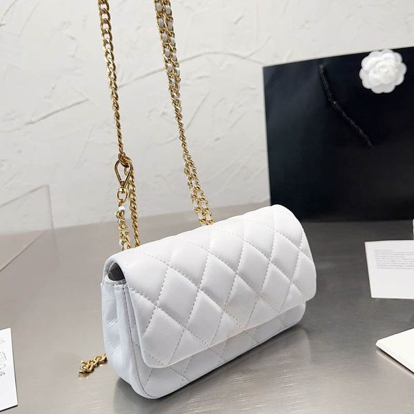 mini gold hardware women classic shoulder bag leather quilted chain flap wallet fanny pack retro crossbody designer bag card holder birkin s
mini gold hardware women classic shoulder bag leather quilted chain flap wallet fanny pack retro crossbody designer bag card holder birkin s