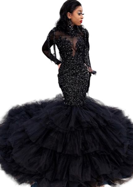 2023 arabic aso ebi mermaid black prom dress sequined lace evening formal party second reception birthday engagement gowns dresses robe de s
2023 arabic aso ebi mermaid black prom dress sequined lace evening formal party second reception birthday engagement gowns dresses robe de s