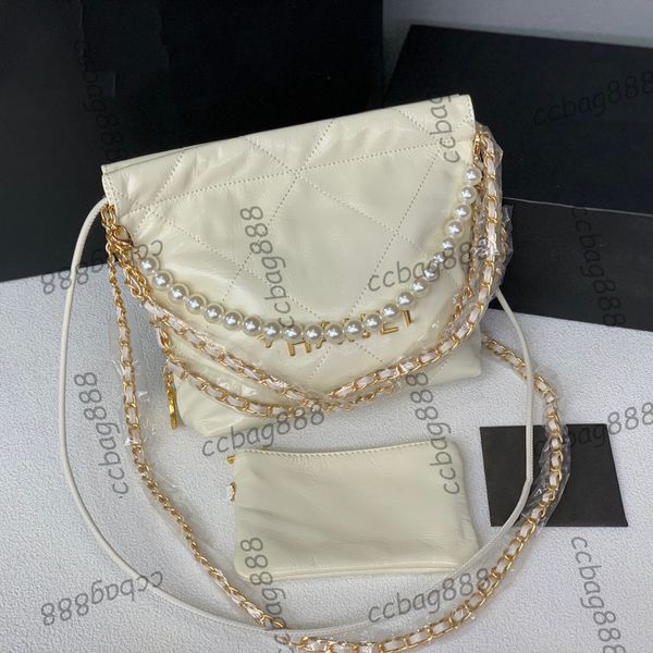23ss ccity classic 22 mini shopping bags with pearl strap chain handle totes gold metal hardware matelasse crossbody shoulder handbags luch
23ss ccity classic 22 mini shopping bags with pearl strap chain handle totes gold metal hardware matelasse crossbody shoulder handbags luch