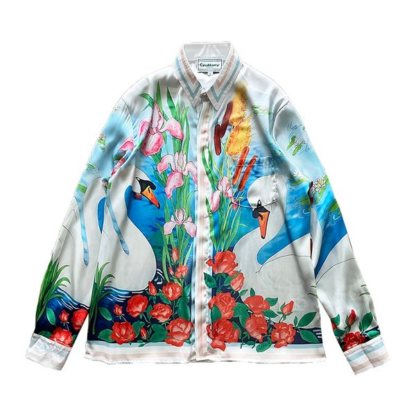 2023 beautiful mens designer luxury beautiful printing shirts - us size shirts - mens designer button long sleeve shirts, White;black
2023 beautiful mens designer luxury beautiful printing shirts - us size shirts - mens designer button long sleeve shirts, White;black