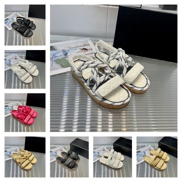 blade womens hemp rope sandals woven knitted metal chain flat mules loafers sandal black white c letter slipper designer fashion luxury chan
blade womens hemp rope sandals woven knitted metal chain flat mules loafers sandal black white c letter slipper designer fashion luxury chan