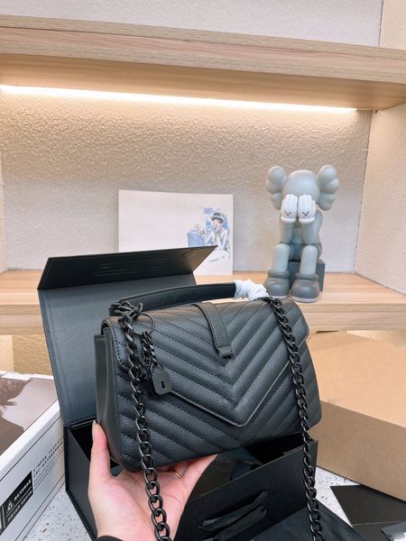 2023-2 new classics handbag shoulder bag brand loulou y-shaped designer seam leather ladies metal chain clamshell messenger chain bags
2023-2 new classics handbag shoulder bag brand loulou y-shaped designer seam leather ladies metal chain clamshell messenger chain bags