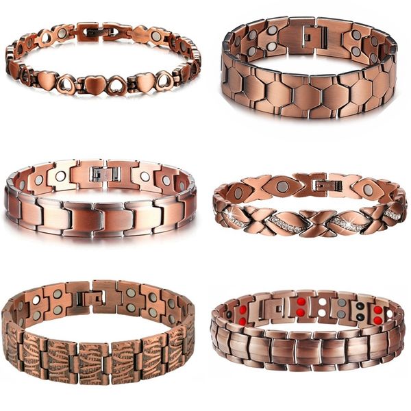charm bracelets vintage chain link bracelets for women men arthritis copper color bangle health energy germanium double row magnetic healthc, Golden;silver
charm bracelets vintage chain link bracelets for women men arthritis copper color bangle health energy germanium double row magnetic healthc, Golden;silver
