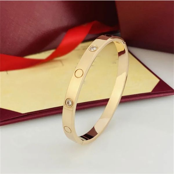 bracelets designer 6mm wide 3th generation clasp bracelet gold cuff love bracelet designer gold silver rose gold women men bracelet lover br, Black
bracelets designer 6mm wide 3th generation clasp bracelet gold cuff love bracelet designer gold silver rose gold women men bracelet lover br, Black