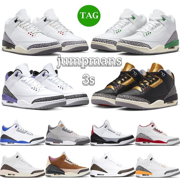 3s men basketball shoes outdoor 3 jumpmans dark iris lucky green neapolitan black white cement unc cardinal red mens outdoor sports sneakers
3s men basketball shoes outdoor 3 jumpmans dark iris lucky green neapolitan black white cement unc cardinal red mens outdoor sports sneakers