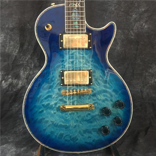 the new high-quality electric guitar abalone, abalone flower inlaid electric guitar fingerboard, blue big flower. delivery
the new high-quality electric guitar abalone, abalone flower inlaid electric guitar fingerboard, blue big flower. delivery