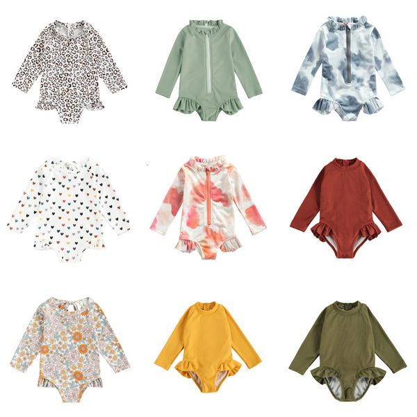 s 1 5y pakaian renang bayi perempuan balita rajutan ritsleting depan lengan panjang ruffle baju musim panas jumpsuit mandi 230328, Black
s 1 5y pakaian renang bayi perempuan balita rajutan ritsleting depan lengan panjang ruffle baju musim panas jumpsuit mandi 230328, Black
