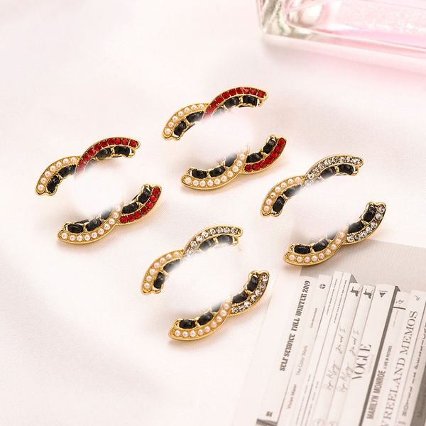18k gold plated luxury brand designers letters earrings ear stud stainless steel geometric famous women leather crystal rhinestone pearl ear, Golden;silver
18k gold plated luxury brand designers letters earrings ear stud stainless steel geometric famous women leather crystal rhinestone pearl ear, Golden;silver