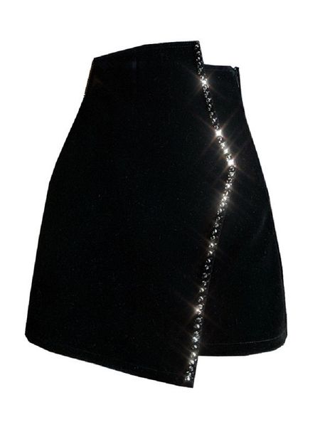 skirts ins chic europe french irregular velvet hand bead woman velour mini skirt high waist bodycon lady bottom black winter 230329
skirts ins chic europe french irregular velvet hand bead woman velour mini skirt high waist bodycon lady bottom black winter 230329