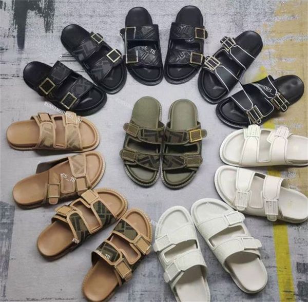 designer slippers ff baguette feel sandals explosion slides pattern fabric slipper women men leather flip flops 2 straps with buckle sandal, Black
designer slippers ff baguette feel sandals explosion slides pattern fabric slipper women men leather flip flops 2 straps with buckle sandal, Black