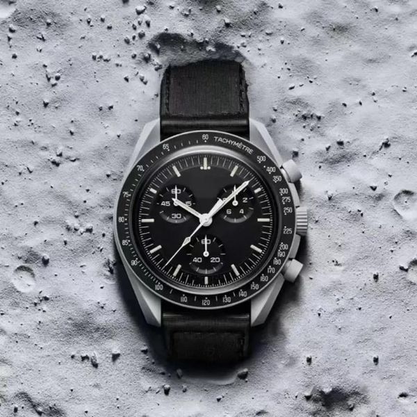new moon mens watches full function quarz chronograph watch mission to mercury 42mm nylon limited edition master wristwatches 2022 new, Slivery;brown
new moon mens watches full function quarz chronograph watch mission to mercury 42mm nylon limited edition master wristwatches 2022 new, Slivery;brown
