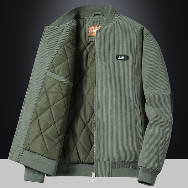 men's jackets large size 7xl autumn winter stand collar slim jacket men fashion casual warm corduroy outwear men thick cotton jacket co, Black;brown
men's jackets large size 7xl autumn winter stand collar slim jacket men fashion casual warm corduroy outwear men thick cotton jacket co, Black;brown