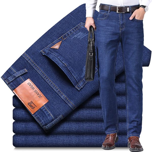 men's jeans men's stretch regular fit jeans business casual classic style fashion denim trousers male black blue gray pants 230329
men's jeans men's stretch regular fit jeans business casual classic style fashion denim trousers male black blue gray pants 230329