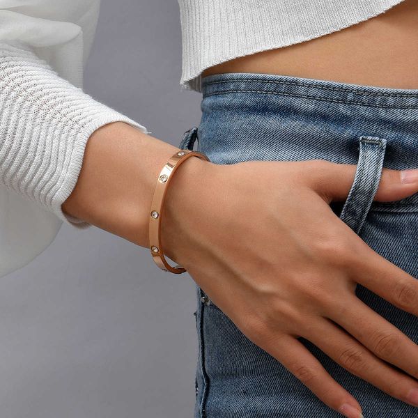 designer bracelet love bangle jewelry titanium steel fashion natural round full diamond bracelet exquisite women's, Black
designer bracelet love bangle jewelry titanium steel fashion natural round full diamond bracelet exquisite women's, Black