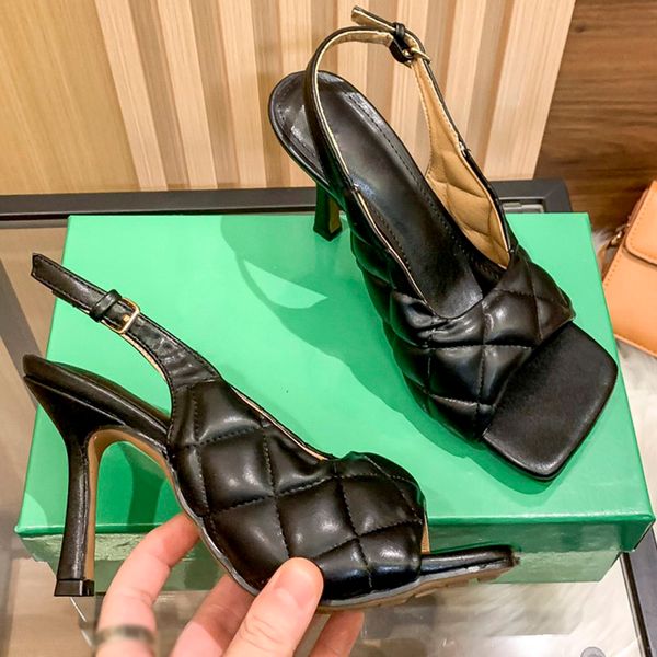 womens sandals square toes stiletto heels dress shoes quilted texture slingbacks adjustable ankle buckle slippers ladies for party summer cl, Black
womens sandals square toes stiletto heels dress shoes quilted texture slingbacks adjustable ankle buckle slippers ladies for party summer cl, Black