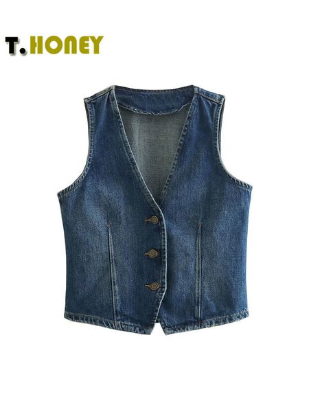 women's vests tellhoney women's fashion v-neck single breast denim tank women's casual sleeveless short jacket fashion women&, Black;white
women's vests tellhoney women's fashion v-neck single breast denim tank women's casual sleeveless short jacket fashion women&, Black;white