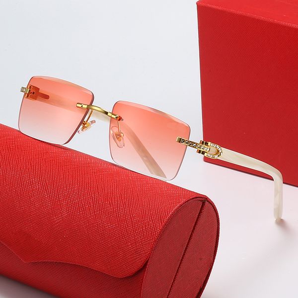 man carti eyewear glasses designer sunglasses women fashion frameless rectangle coating buffalo horn sunglass uv400 evidence eyeglass wooden, White;black
man carti eyewear glasses designer sunglasses women fashion frameless rectangle coating buffalo horn sunglass uv400 evidence eyeglass wooden, White;black