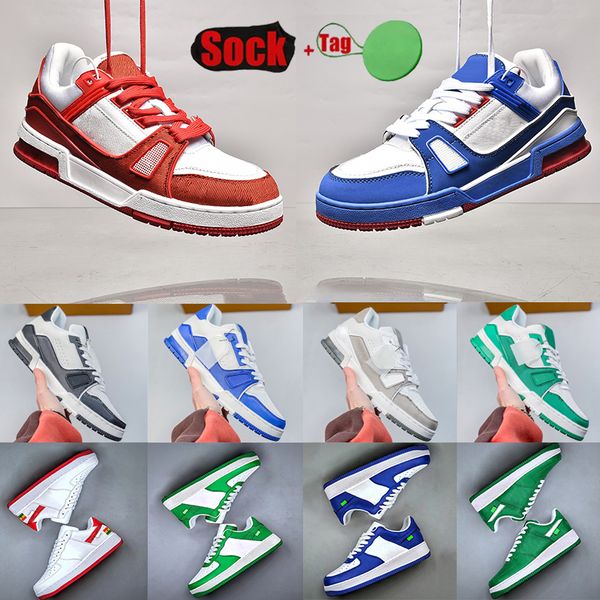 designer men women luxury trainers shoes lvmh sneakers intage embossed bright white natural green cream black burgundy purple leather flexib
designer men women luxury trainers shoes lvmh sneakers intage embossed bright white natural green cream black burgundy purple leather flexib